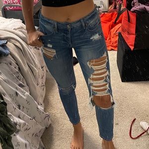 Boyfriend Ripped Jeans